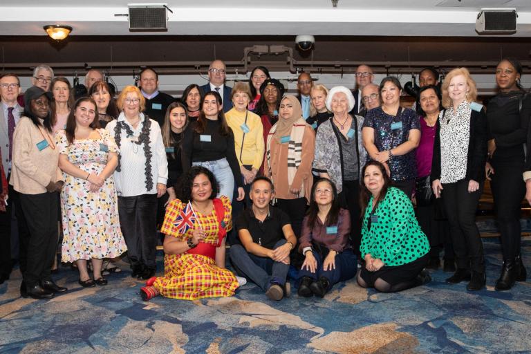 A group shot of volunteers with Westminster Connects