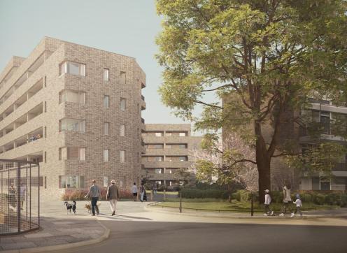 Balmoral Castle and Darwin House view of redevelopment.jpg