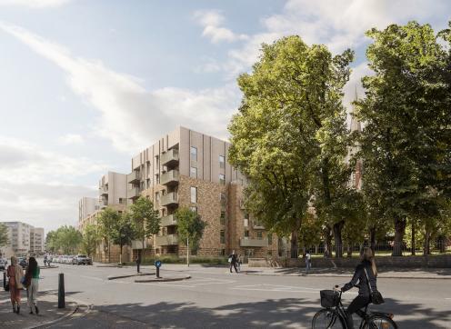 View of Carlton Dene and Peebles House green development.jpg