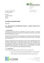 RSK report for Torridon Car Park