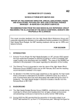 A2 HNBRG proposed additional High Needs 2023/24 budgets