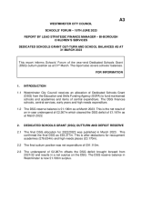 A3 DSG Outturn and School Balances as at 31 March 23