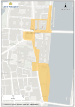 Controlled Areas: Parliament Square and surrounding area