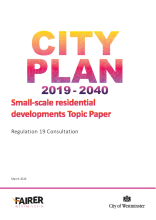 Small-scale Residential Developments Topic Paper