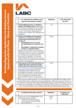 LABC Full Plans guidance notes