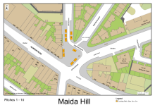 Notting Hill Carnival Trading Locations - Maida Hill