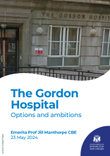 The Gordon Hospital, options and ambitions, 23 May 2024