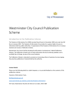 Westminster City Council Publication Scheme