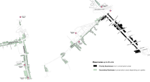 Paddington and Bayswater shopfront area map