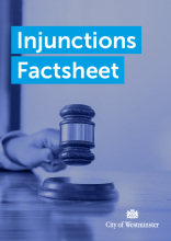 Injunctions Factsheet - FAQ's