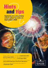 Secondary school admissions hints and tips, 2025