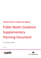 Westminster Streets and Spaces, draft public realm SPD