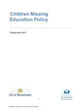 Children missing education policy