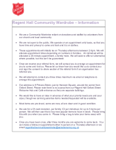 Community Wardrobe referral form