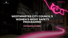 Women's Night Safety Company Guide