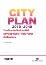 EV_H_003 Small-Scale Residential Developments Topic Paper Addendum (November 2024)