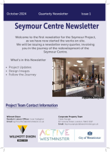 Seymour Centre Newsletter Issue One