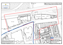 Albert Gate Conservation Area map