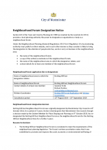 Notting Hill East redesignation decision