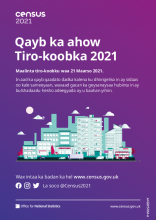 Somali - Census 2021 - general information poster