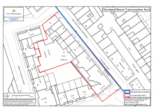 Cleveland Street Conservation Area map