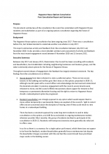 Huguenot House post consultation report and summary