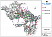 CoCP Appendix F – Map of the TLRN AND SRN