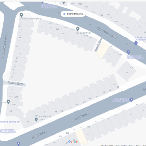 Z109 Map of blocks with access/view of carpark roof area