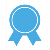 blue ribbon icon